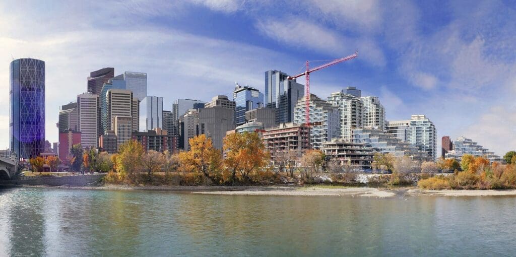 Calgary and the Bow river